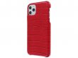 Graffi Cover Croco Rood Leer - iPhone 11 Pro Max hoesje