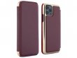 Greenwich Dogger Folio Oxblood/Gold - iPhone 11 Pro Max Hoesje Leer