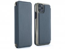 Greenwich Blake Folio Seal/Gunmetal - iPhone 11 Pro Max Hoesje Leer