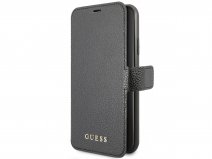 Guess Iridescent Bookcase Zwart - iPhone 11 Pro Max hoesje