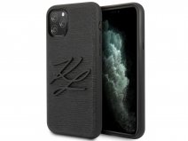 Karl Lagerfeld Initials Case Lizard - iPhone 11 Pro Max hoesje