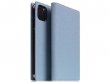 SLG Design D8 Folio Leer Powder Blue - iPhone 11 Pro Max hoesje