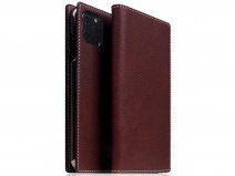 SLG Design D6 Minerva Bookcase Bruin - iPhone 11 Pro Max hoesje