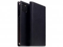 SLG Design D6 Minerva Bookcase Zwart - iPhone 11 Pro Max hoesje