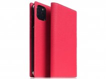 SLG Design D8 Folio Leer Pink Rose - iPhone 11 Pro Max hoesje