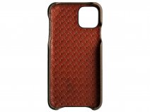 Vaja Grip Leather Case Groen - iPhone 11 Pro Max Hoesje Leer