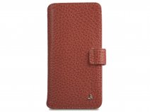 Vaja Wallet Agenda Case Tan - iPhone 11 Pro Max Hoesje Leer