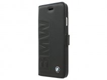 BMW Leather Bookcase - Leren iPhone SE / 8 / 7 hoesje