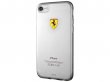 Ferrari Clear TPU Case - Doorzichtig iPhone 8/7 Hoesje