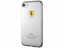 Ferrari Clear TPU Case - Doorzichtig iPhone SE / 8 / 7 hoesje