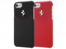 Ferrari Lusso Hard Case - Leren iPhone SE / 8 / 7 hoesje