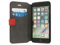 Ferrari Lusso Bookcase - iPhone SE / 8 / 7 hoesje Echt Leer