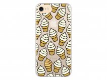 FLAVR Ice Cream Case - Doorzichtig iPhone SE / 8 / 7 / 6(s) hoesje