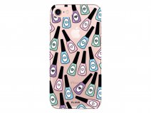 FLAVR Nagellak Clear Case - iPhone SE / 8 / 7 hoesje