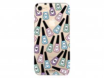 FLAVR Nagellak Clear Case - iPhone SE / 8 / 7 hoesje