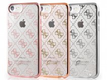 Guess Monogram TPU Case - iPhone SE / 8 / 7 hoesje