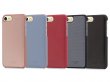 Knomo Snap-On Case - Leren iPhone 8/7 Hoesje
