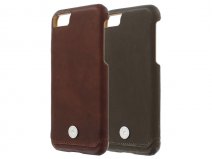 Pierre Cardin Swarovski Case - Leren iPhone SE / 8 / 7 hoesje