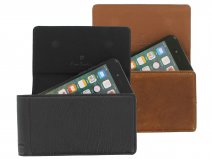 Pierre Cardin Leren Riem Holster - iPhone 7 / 6s Hoesje
