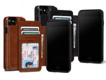 Sena Heritage WalletBook - Leren iPhone SE / 8 / 7 hoesje