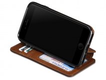 Sena Heritage WalletBook - Leren iPhone SE / 8 / 7 hoesje