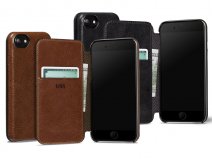Sena Heritage Thin WalletBook - Leren iPhone SE / 8 / 7 hoesje