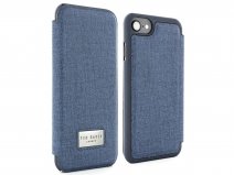 Ted Baker Carva Folio Case Navy - iPhone SE / 8 / 7 / 6(s) hoesje