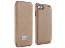 Ted Baker Carva Folio Case Tan - iPhone SE / 8 / 7 / 6(s) hoesje