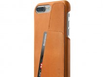 Mujjo Leather Wallet Case - Leren iPhone 8+/7+ hoesje