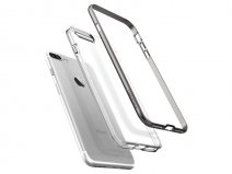 Spigen Neo Hybrid Crystal Case Zilver - iPhone 7 Plus hoesje