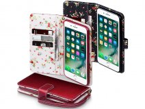 CaseBoutique Flower Bookcase - iPhone 8 Plus/7 Plus hoesje