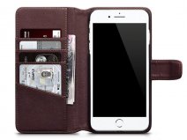 CaseBoutique Leather Bookcase - Leren iPhone 8+/7+ hoesje