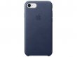 Apple Leren Case Donkerblauw - Origineel iPhone 8/7 hoesje