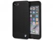 BMW Perforated Case Zwart Leer - iPhone 8/7/6 hoesje