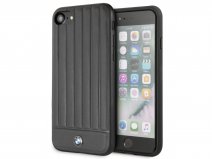 BMW Signature Leather Case Zwart Leer - iPhone SE / 8 / 7 / 6(s) hoesje