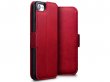 CaseBoutique Slim Book Rood Leer - iPhone SE 2020 / 8 / 7 hoesje