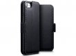 CaseBoutique Slim Book Zwart Leer - iPhone 8/7 hoesje