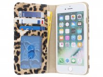 Leopard Bookcase - iPhone SE / 8 / 7 hoesje
