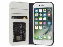 Decoded Leather Wallet Wit - iPhone SE / 8 / 7 / 6(s) hoesje