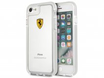 Ferrari Shockproof Case Clear - iPhone SE / 8 / 7 hoesje
