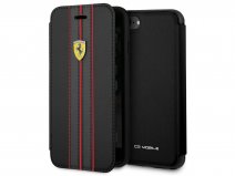 Ferrari Urban Bookcase Zwart - iPhone SE / 8 / 7 / 6(s) hoesje