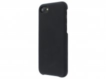 Graffi Cover Zwart Leer - iPhone SE / 8 / 7 / 6(s) hoesje