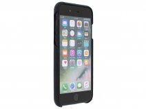 Graffi Cover Zwart Leer - iPhone SE / 8 / 7 / 6(s) hoesje