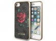Guess Monogram Rose Case Grijs - iPhone 8/7/6s hoesje