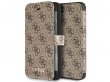 Guess Monogram Bookcase Bruin - iPhone 8/7/6 hoesje