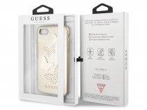 Guess Butterfly Studs Case Goud - iPhone SE / 8 / 7 / 6(s) hoesje