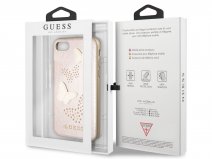 Guess Butterfly Studs Case Rosé - iPhone SE / 8 / 7 / 6(s) hoesje