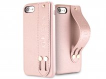 Guess Iridescent Strap Case Rosé - iPhone SE / 8 / 7 / 6(s) hoesje