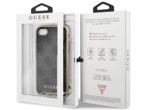 Guess Monogram Charm Case Grijs - iPhone SE / 8 / 7 / 6(s) hoesje