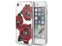 Guess Red Roses TPU Skin - iPhone SE 2020 / 8 / 7 hoesje